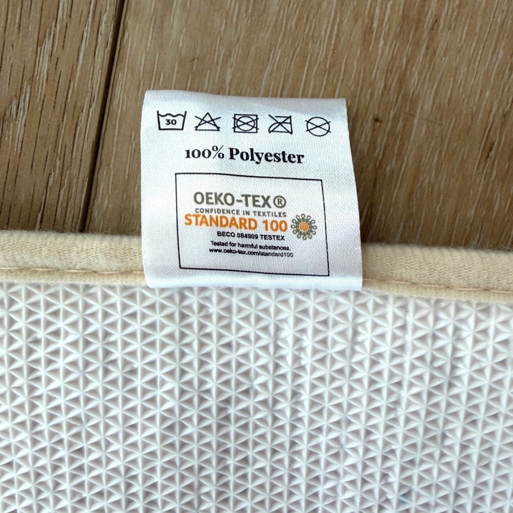 Abound Lifestyle Get Naked Bath Mat Tufted Microfiber Non-Slip Rug 32x20 Cream - Picture 8 of 8